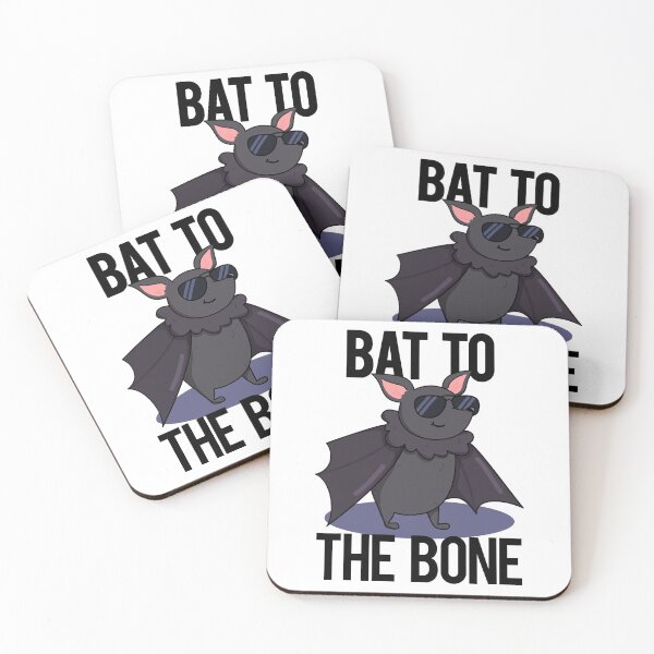 Item preview, Bat To The Bone Funny Bat Puns  designed and sold by punnybone.