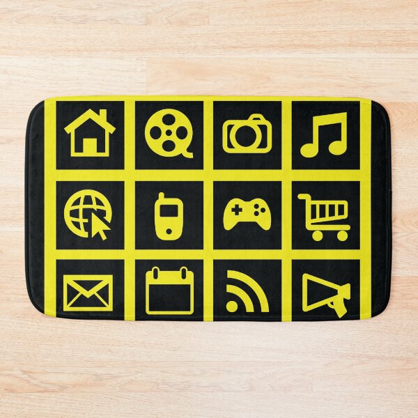 Item preview, Web icon graphics (black) designed and sold by QueenieLamb.