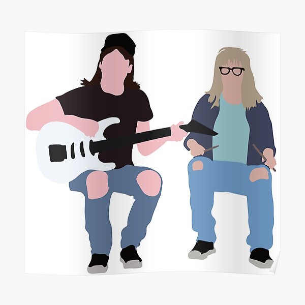 Wayne's World Poster