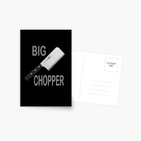 Big chopper Postcard