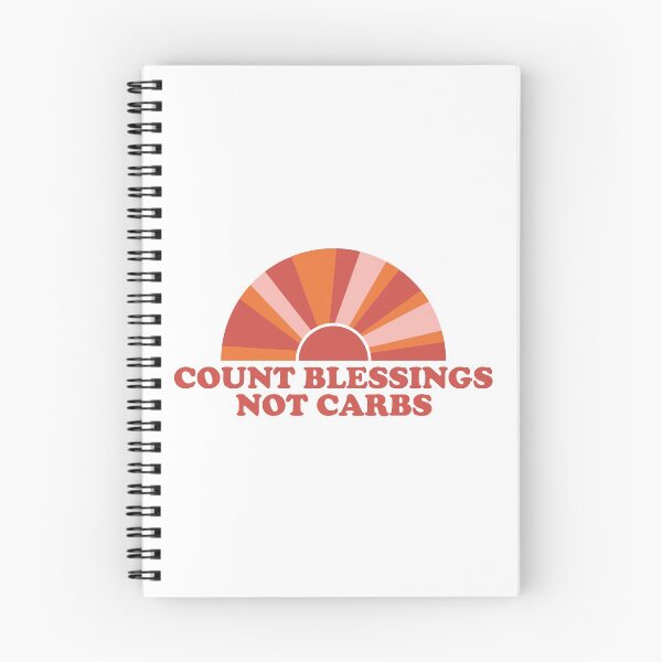 Item preview, COUNT BLESSINGS, NOT CARBS designed and sold by Your Paradigm Design.