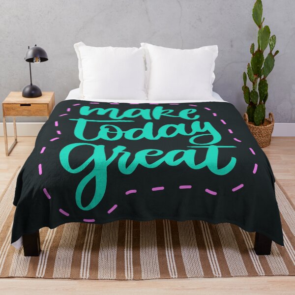 Item preview, Make today great positive inspirational motivational quote designed and sold by TheSimpleMan.