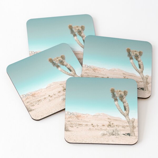 Item preview, Vintage Desert Scape // Picture of a Joshua Tree Cactus and Mountains in the Desert Daylight  designed and sold by desertxpalm.