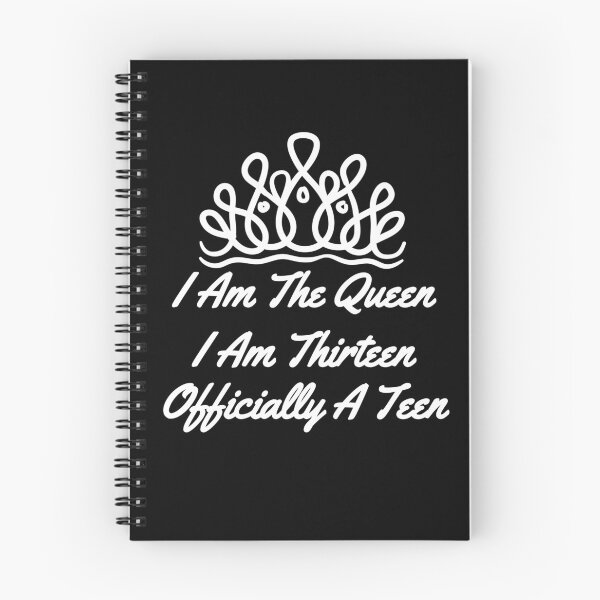 Item preview, 13th Birthday I am the Queen, I am thirteen, Officially a teen, 13 years old designed and sold by marosharaf.