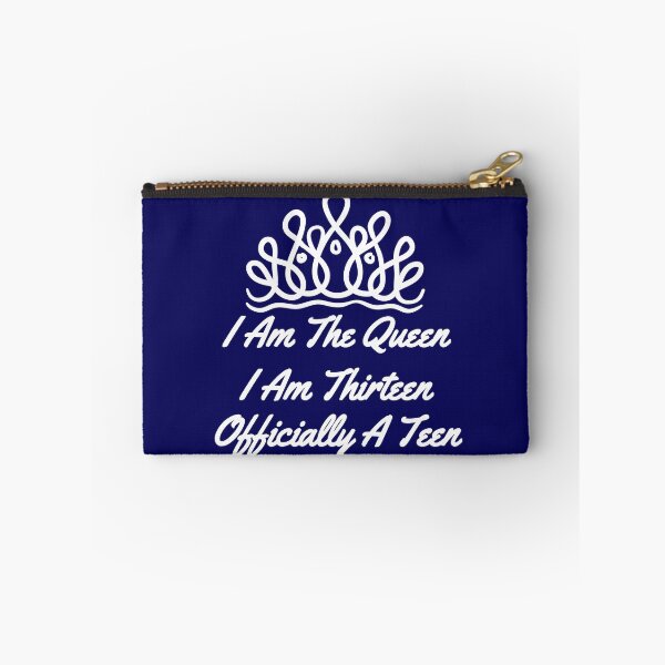 Item preview, 13th Birthday I am the Queen, I am thirteen, Officially a teen, 13 years old designed and sold by marosharaf.