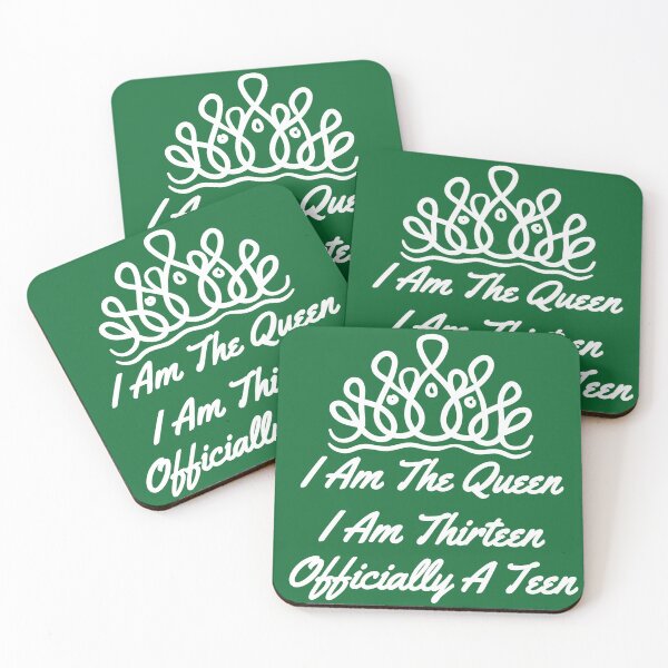 Item preview, 13th Birthday I am the Queen, I am thirteen, Officially a teen, 13 years old designed and sold by marosharaf.