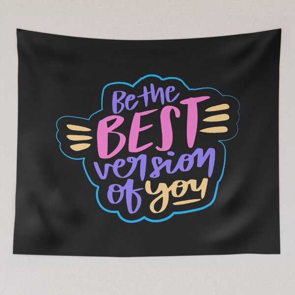 Item preview, Be the best version of you motivational quote designed and sold by TheSimpleMan.