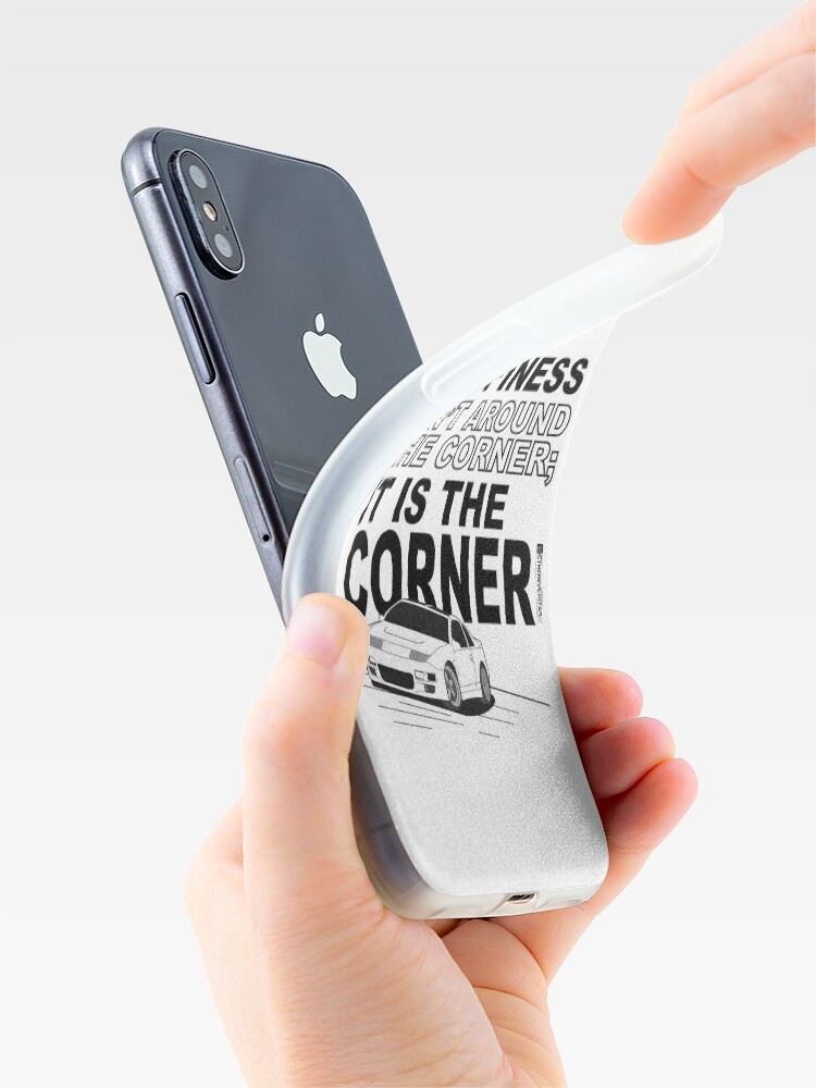Alternate view of Happiness is the Corner iPhone Case & Cover