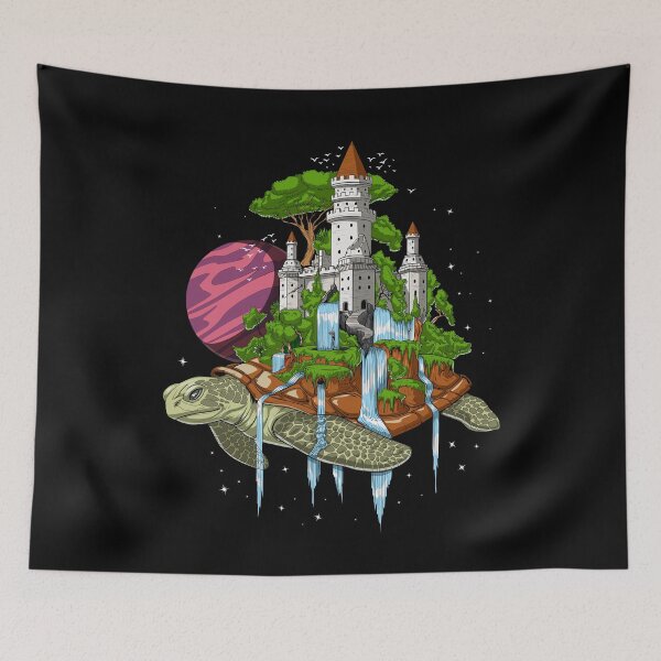Item preview, Psychedelic Cosmic Turtle  designed and sold by underheaven.