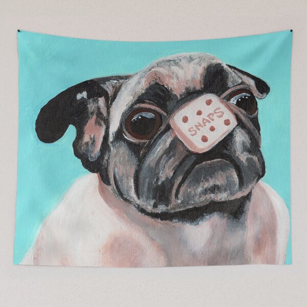 Item preview, Oh Snap! Pug designed and sold by Amanda A. Anthony.