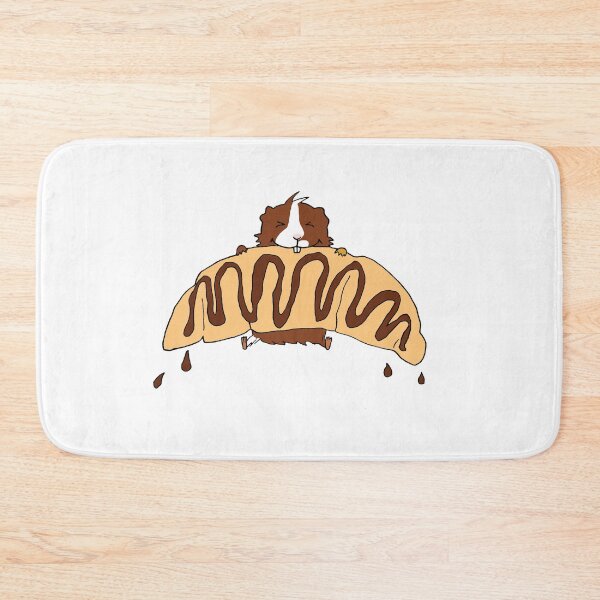 Item preview, Chocolate Croissant Guinea Pig designed and sold by mondesign26.
