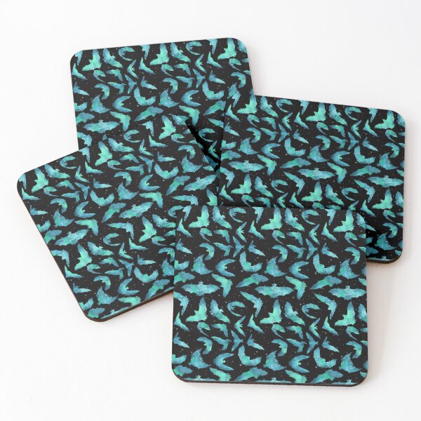 Item preview, Blue halloween bats designed and sold by BlueMothShop.