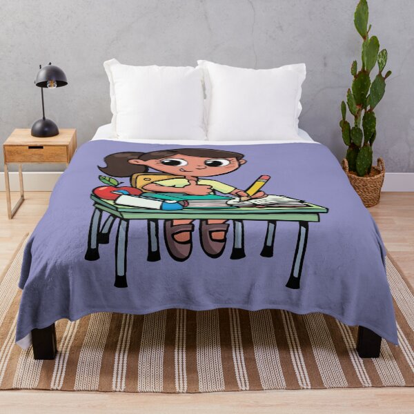 Item preview, little Mexican girl in the school bench successfully completes the test designed and sold by duxpavlic.