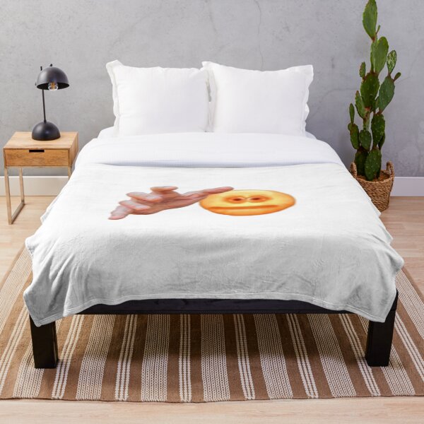 void emoji Throw Blanket