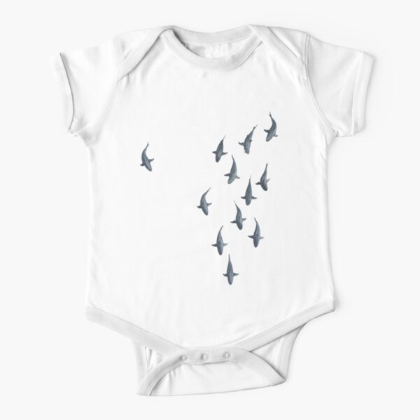 Sharks Short Sleeve Baby One-Piece