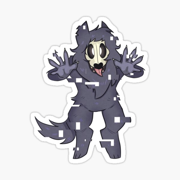 SCP 191 the cyborg child playing video games Sticker for Sale by