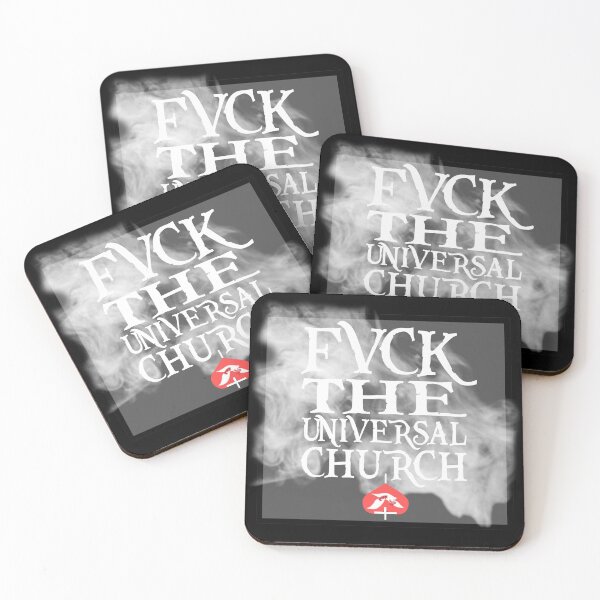 Item preview, FVCK THE UNIVERSAL CHURCH designed and sold by Askvr.