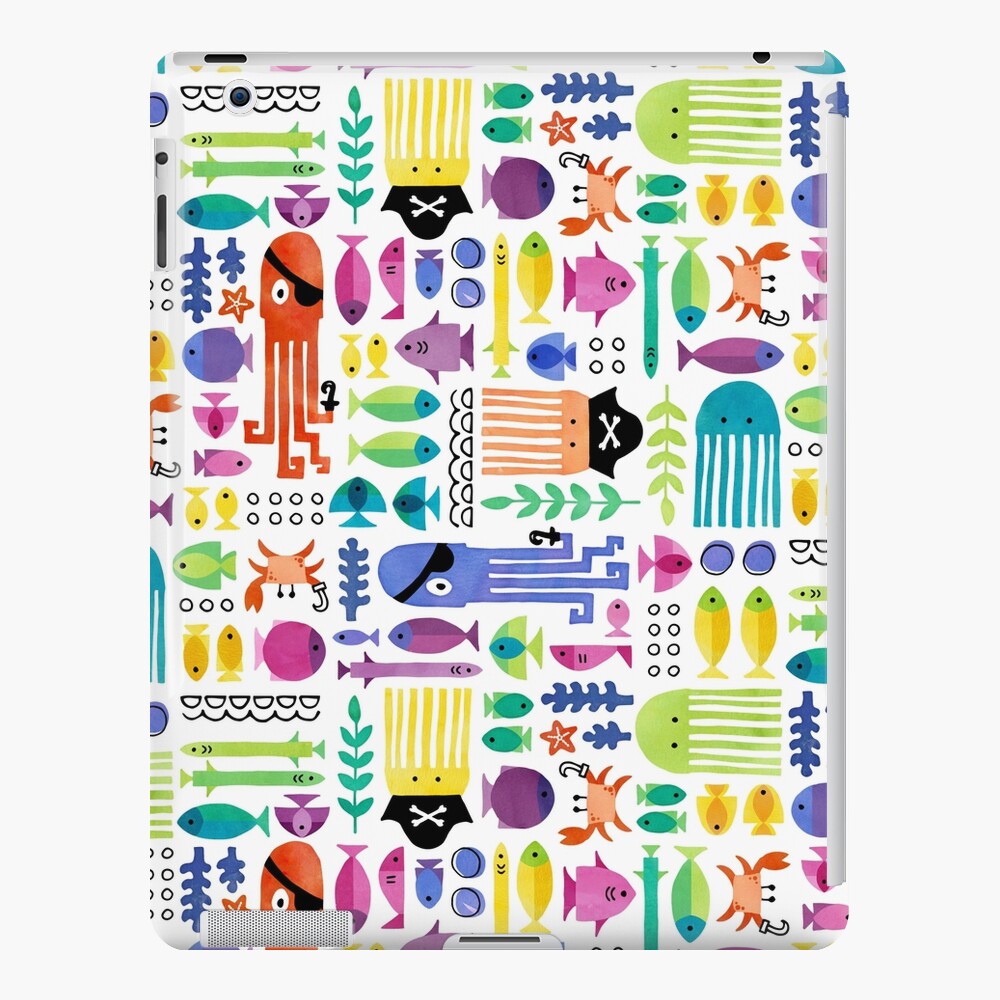 Pirate fish iPad Case & Skin