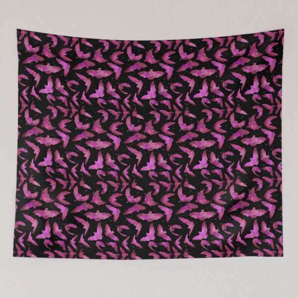 Item preview, Pink halloween bats designed and sold by BlueMothShop.