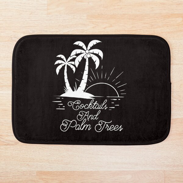 Item preview, Courtney Hebert. Cocktails And Palm Trees designed and sold by SavvyTurtle.