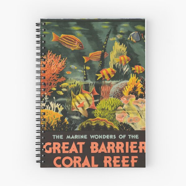 Item preview, Great Barrier Reef Poster 1933 designed and sold by karwilberevivalcollection.