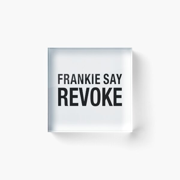 Item preview, NDVH Frankie Say Revoke designed and sold by Nik’s T-Shirts.