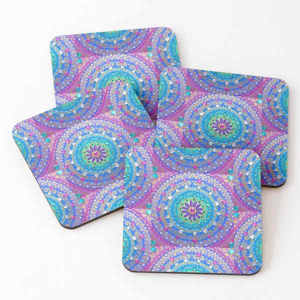 Item preview, Pretty Glittery Jewelled Mandala designed and sold by Soozie Wray.