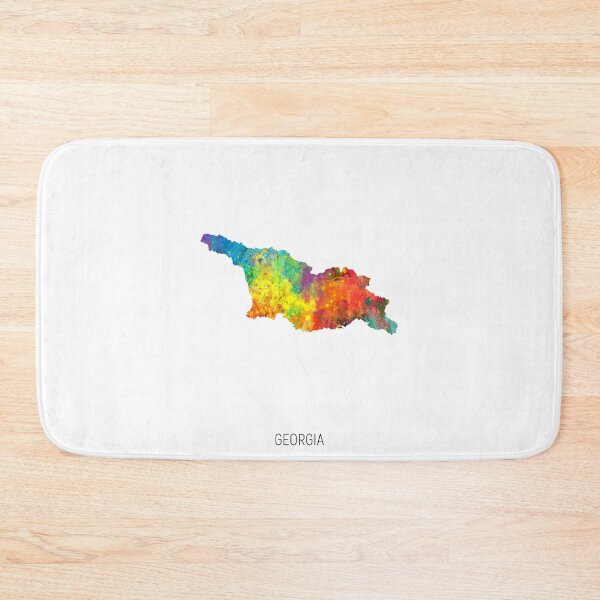 Item preview, Georgia Watercolor Map designed and sold by ArtPrints.