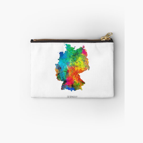 Item preview, Germany Watercolor Map designed and sold by ArtPrints.