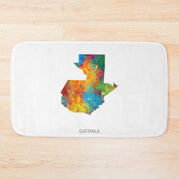 Item preview, Guatemala Watercolor Map designed and sold by ArtPrints.