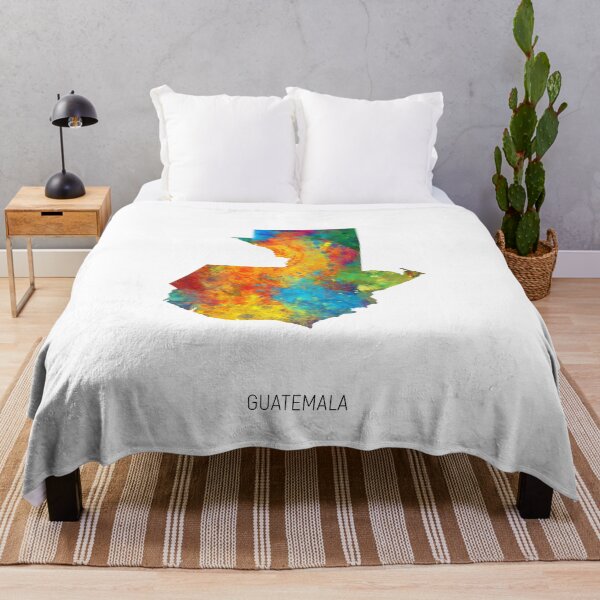 Item preview, Guatemala Watercolor Map designed and sold by ArtPrints.