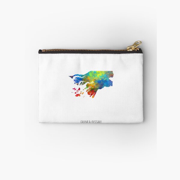 Item preview, Guinea-Bissau Watercolor Map designed and sold by ArtPrints.
