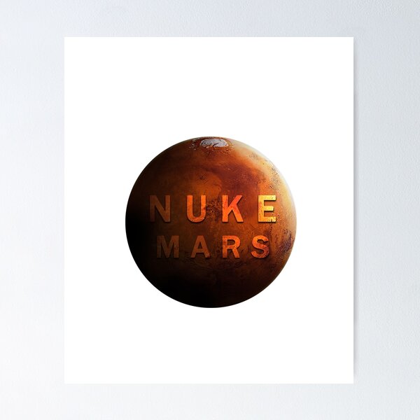 Artikel-Vorschau von Nuke Mars | Elon Moschus T-Shirt, designt und verkauft von alecuvlad.