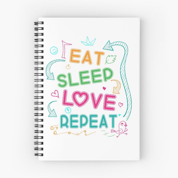 Aperçu de l'œuvre Courtney Hebert. Mangez Sommeil Love Repeat créée et vendue par SavvyTurtle.