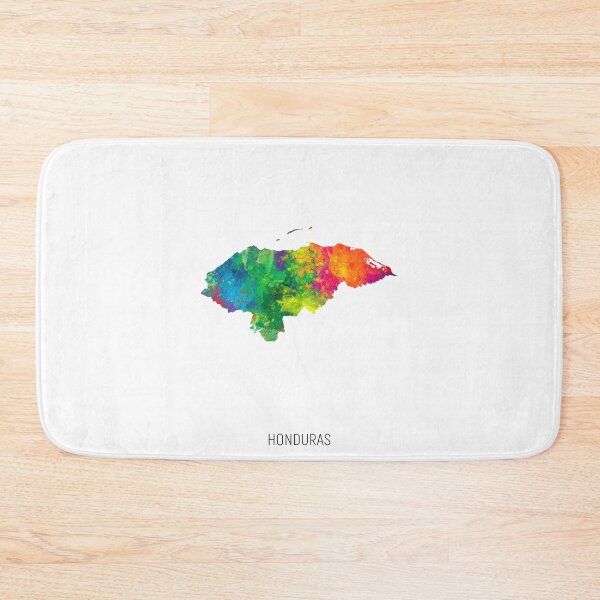 Item preview, Honduras Watercolor Map designed and sold by ArtPrints.