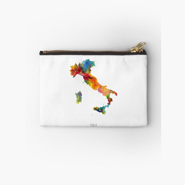 Item preview, Italy Watercolor Map designed and sold by ArtPrints.