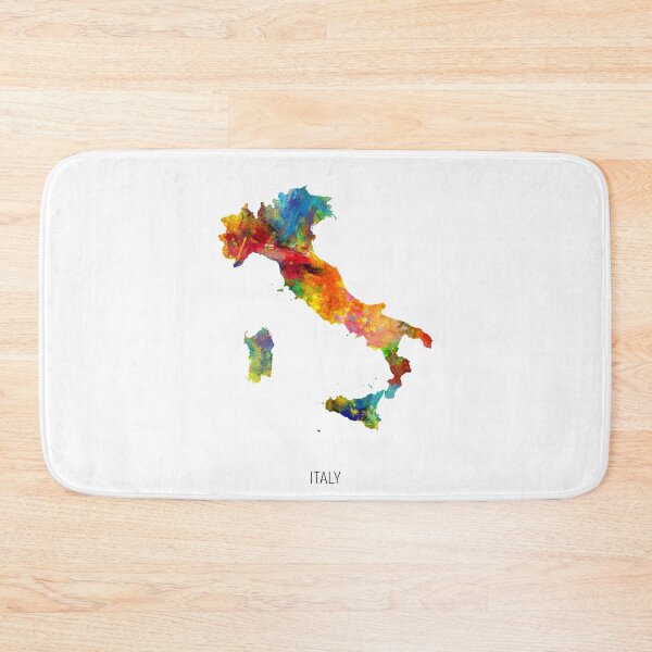Artikelvorschau, Italy Watercolor Map entworfen und verkauft von ArtPrints.