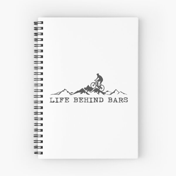 Item preview, Life Behind Bars MTB Mountain Bike Bicycle Cycling designed and sold by AlmostAgainst.
