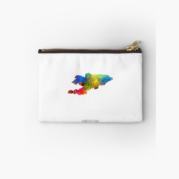 Artikelvorschau, Kyrgyzstan Watercolor Map entworfen und verkauft von ArtPrints.
