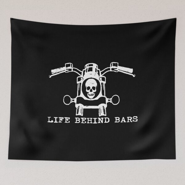 Item preview, Life Behind Bars Motorcycle Harley designed and sold by AlmostAgainst.