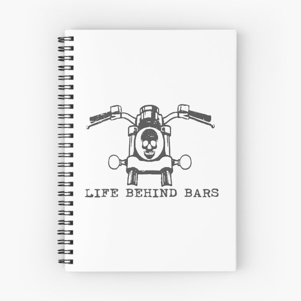 Item preview, Life Behind Bars Motorcycle Harley designed and sold by AlmostAgainst.