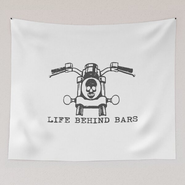 Item preview, Life Behind Bars Motorcycle Harley designed and sold by AlmostAgainst.