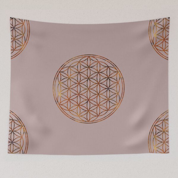 Item preview, Sacred Geometry Flower of Life designed and sold by Bluepress.