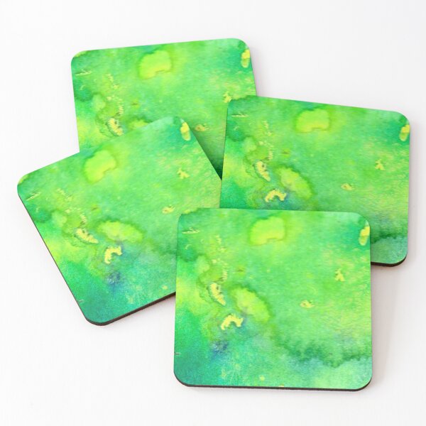 Item preview, Green and Yellow Abstract designed and sold by Sebastian Grafmann.