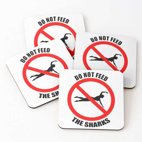 Item preview, Sharks | Do not feed the sharks  designed and sold by Andy Renard.
