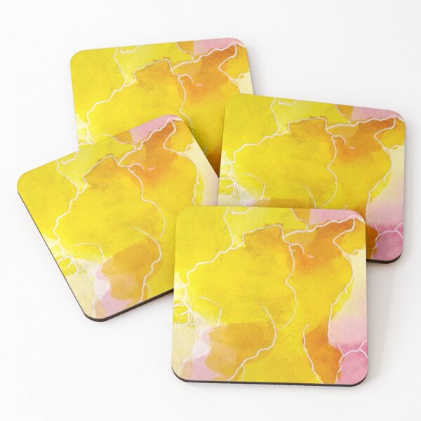 Item preview, Yellow and Magenta Abstract designed and sold by Sebastian Grafmann.