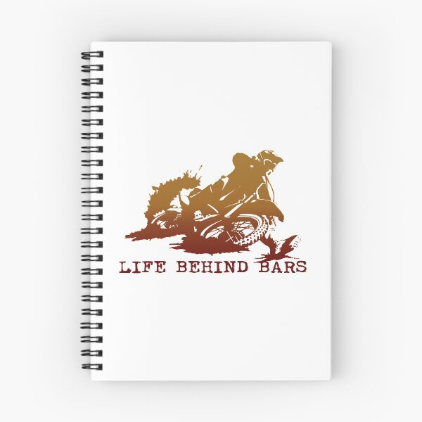 Item preview, Life Behind Bars Dirt Bike Motorcycle designed and sold by AlmostAgainst.