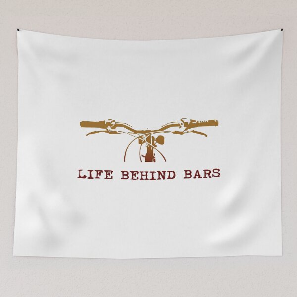 Item preview, Life Behind Bars Bicycle Cycling designed and sold by AlmostAgainst.