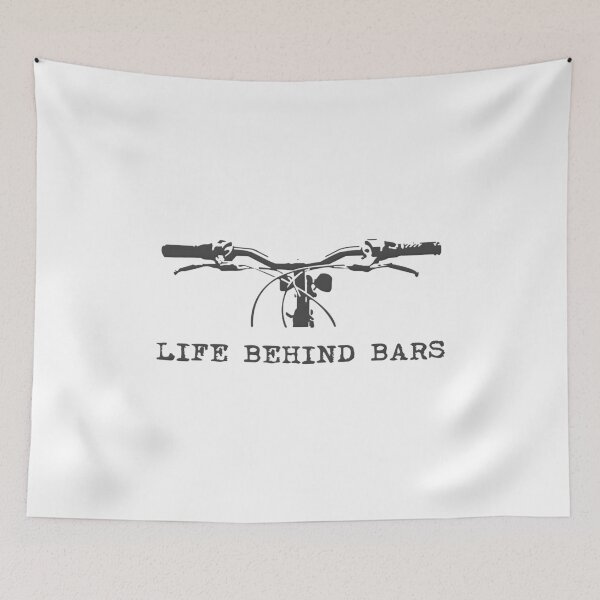 Item preview, Life Behind Bars Bicycle Cycling designed and sold by AlmostAgainst.