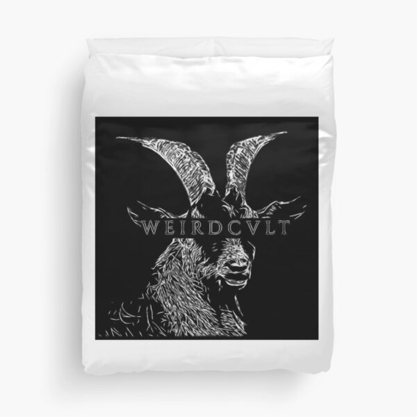WeirdCvlt Goat Duvet Cover